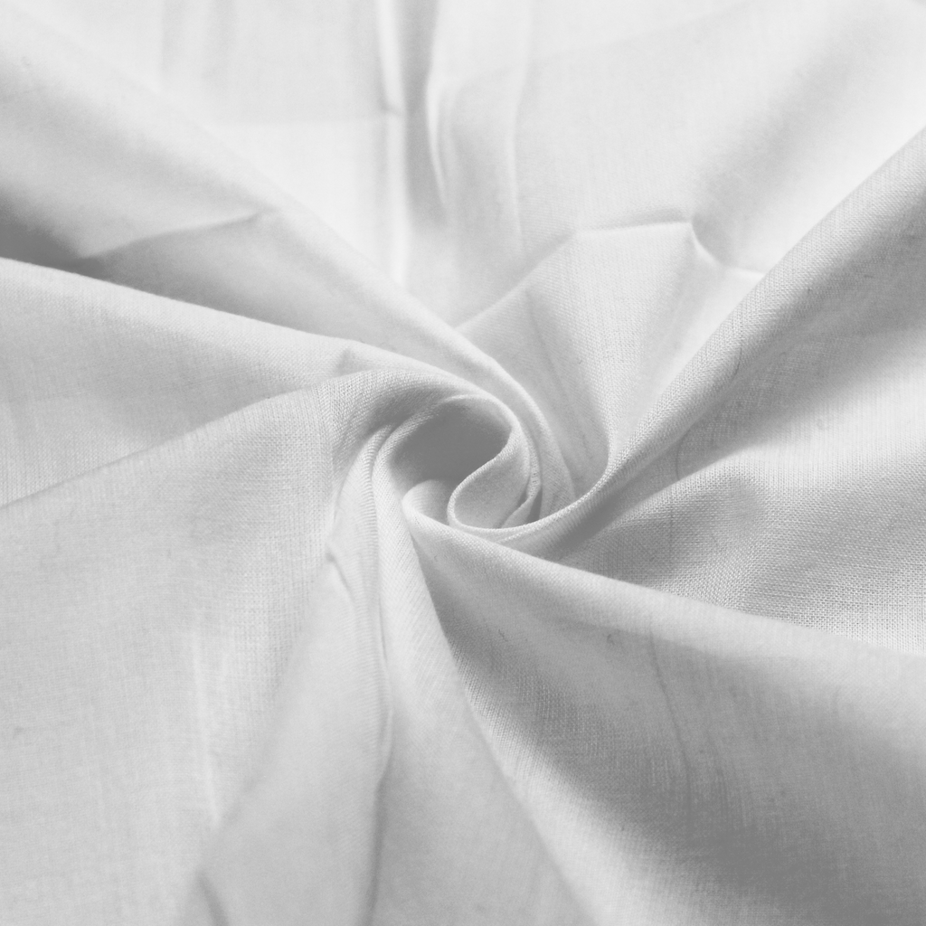 SOFT KHADDAR-PLAIN WHITE